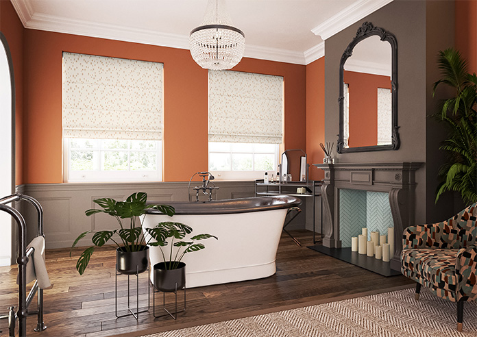 Norrland, Umber - Twist&Fit Roman Blind - Image 6